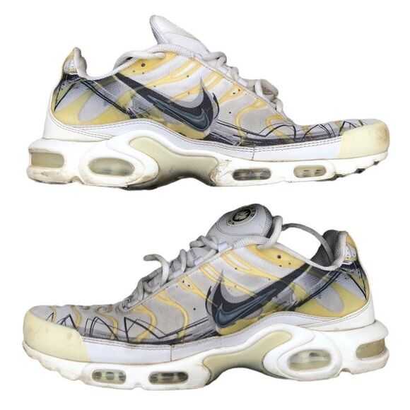 Rare 2018 Nike Air Max Plus La Requin White Size 10.5 - Picture 1 of 15